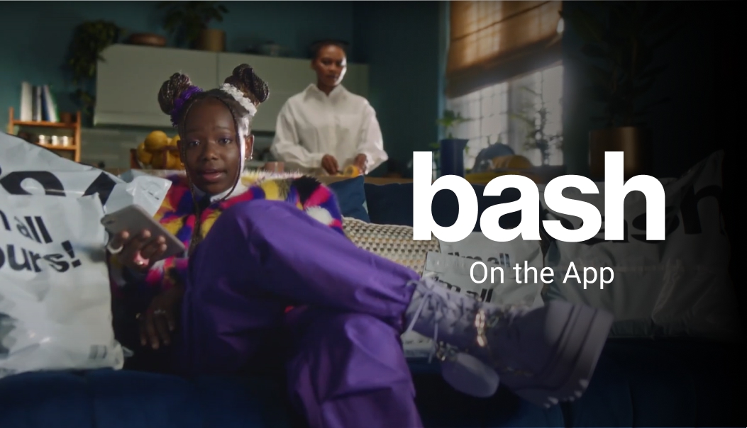 bash on the app